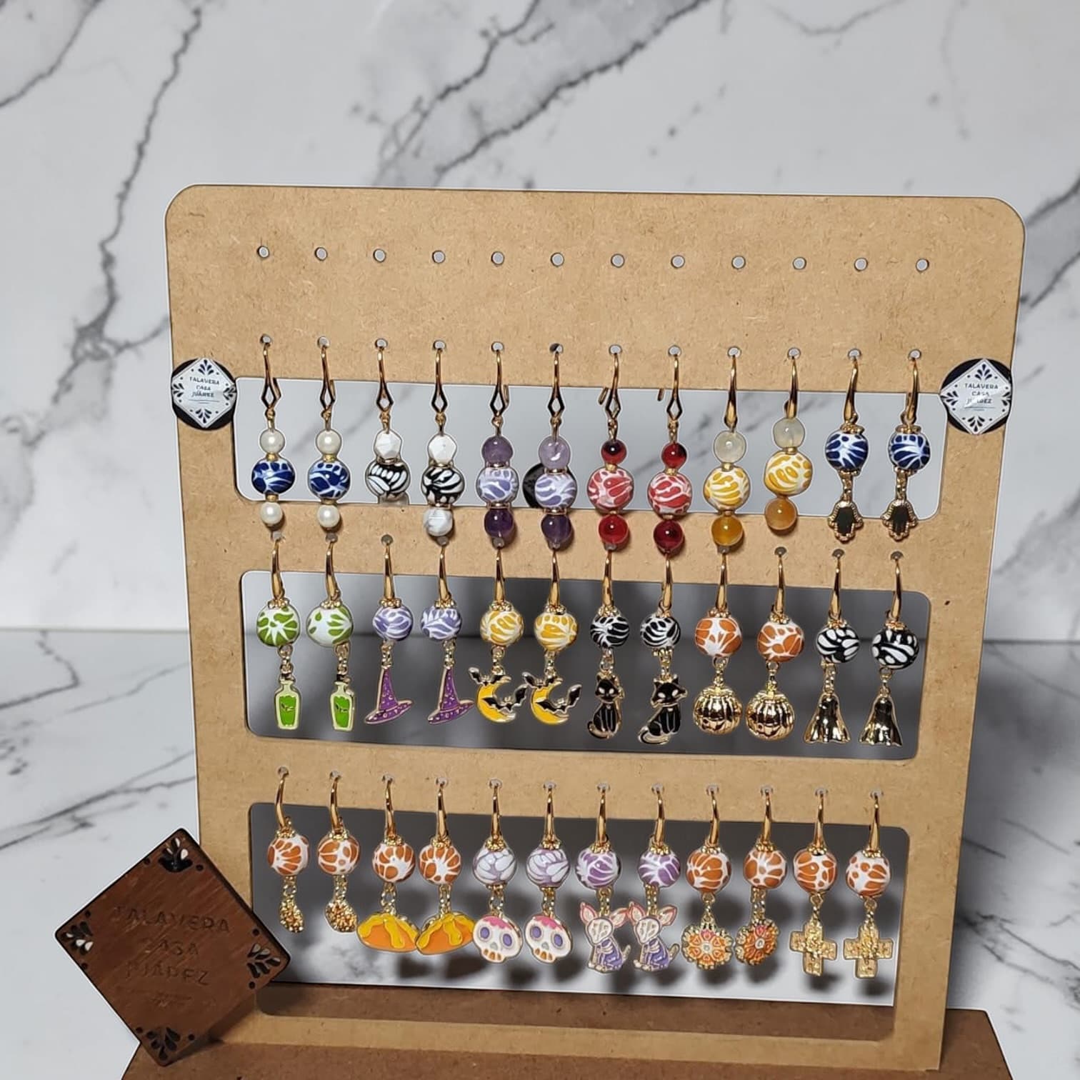 Aretes — Exhibidor Artesanal