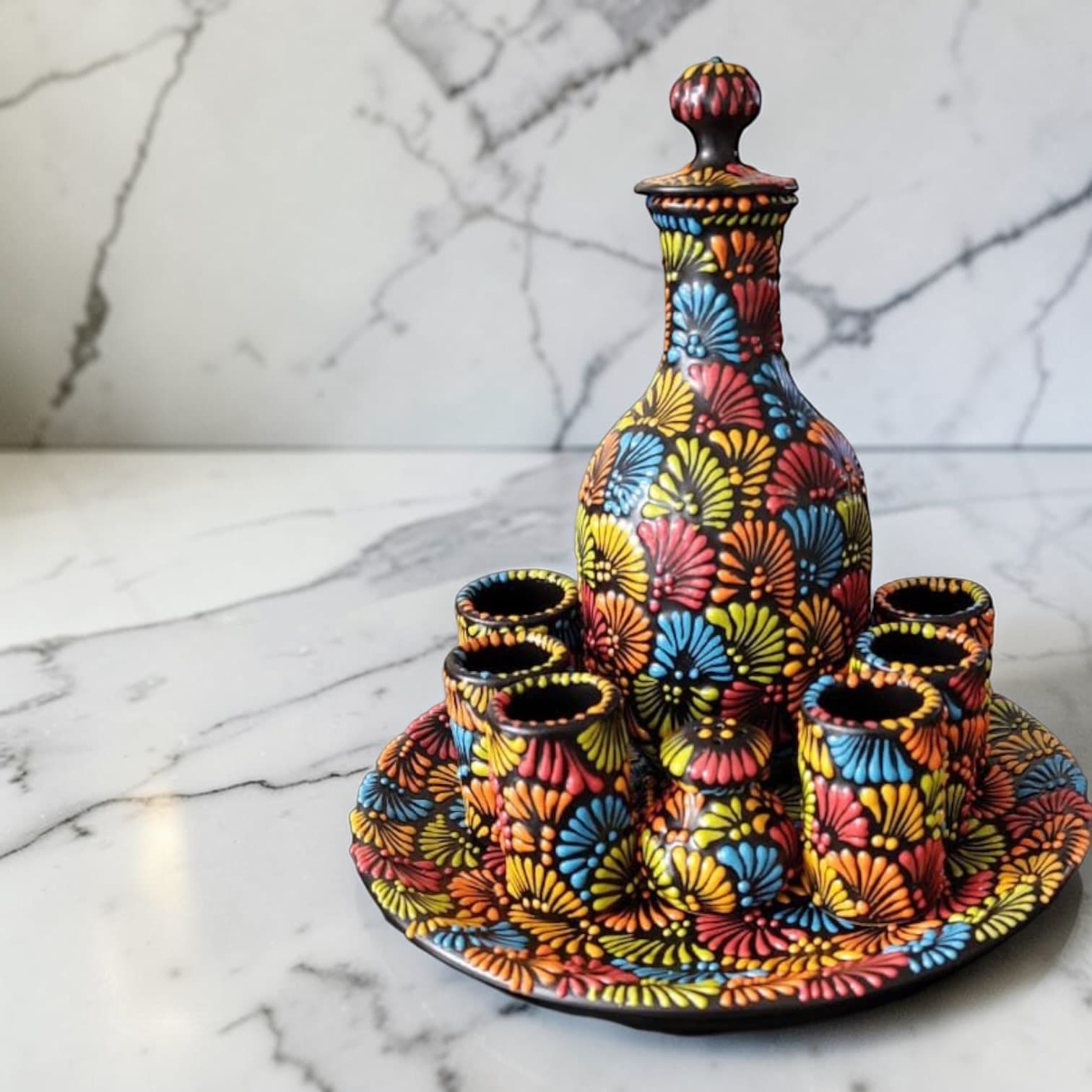 Licorera — Multicolor Brillante