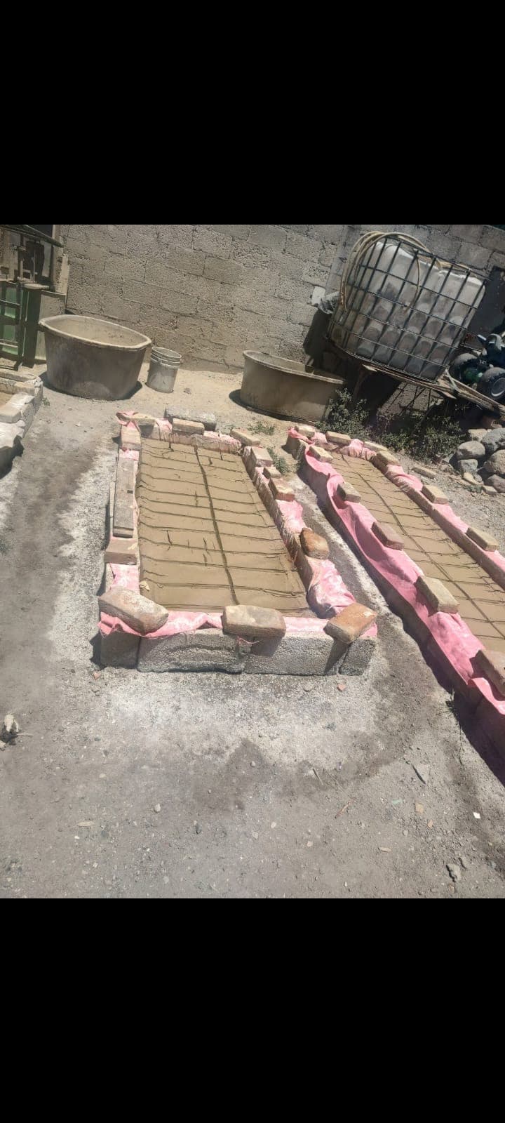 Preparación del barro