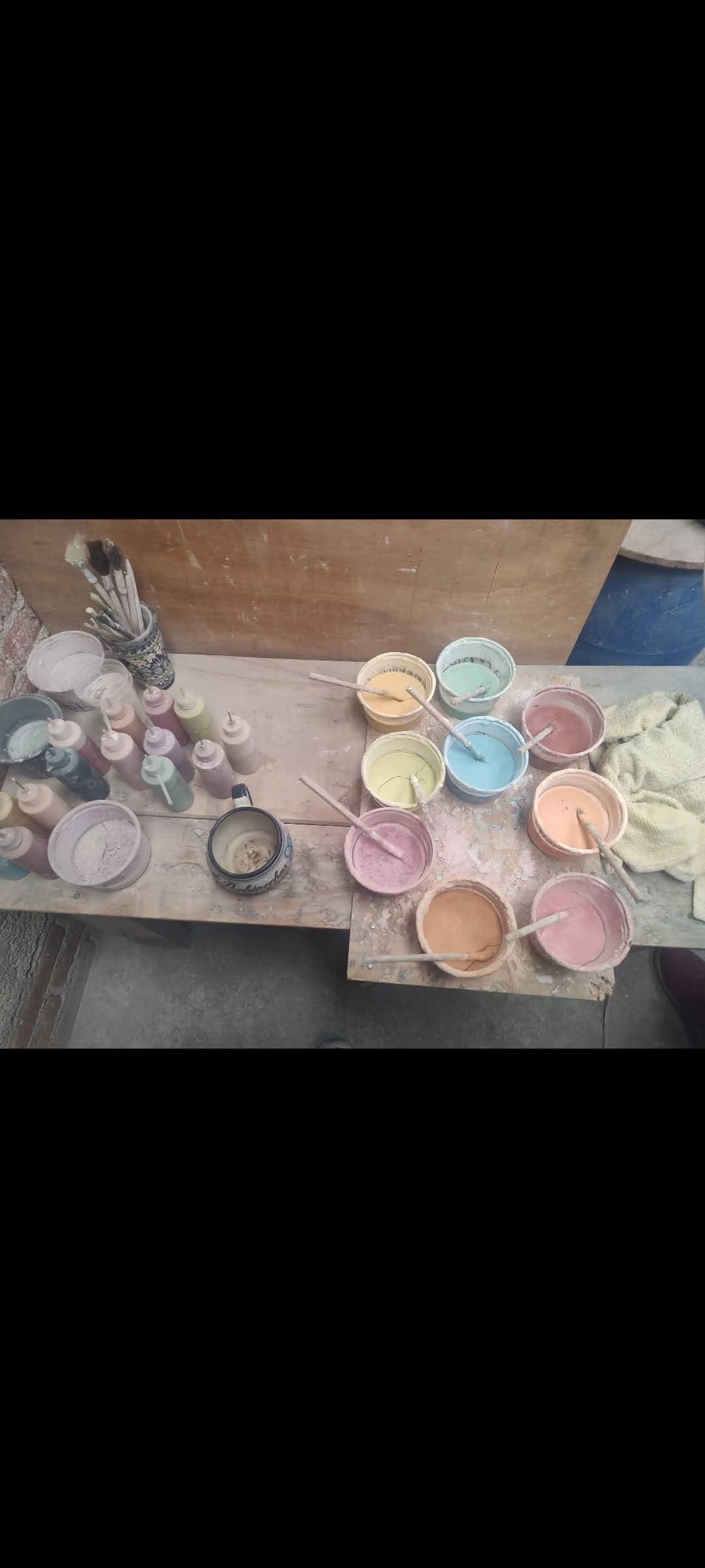 Pigmentos naturales para la pintura de Talavera